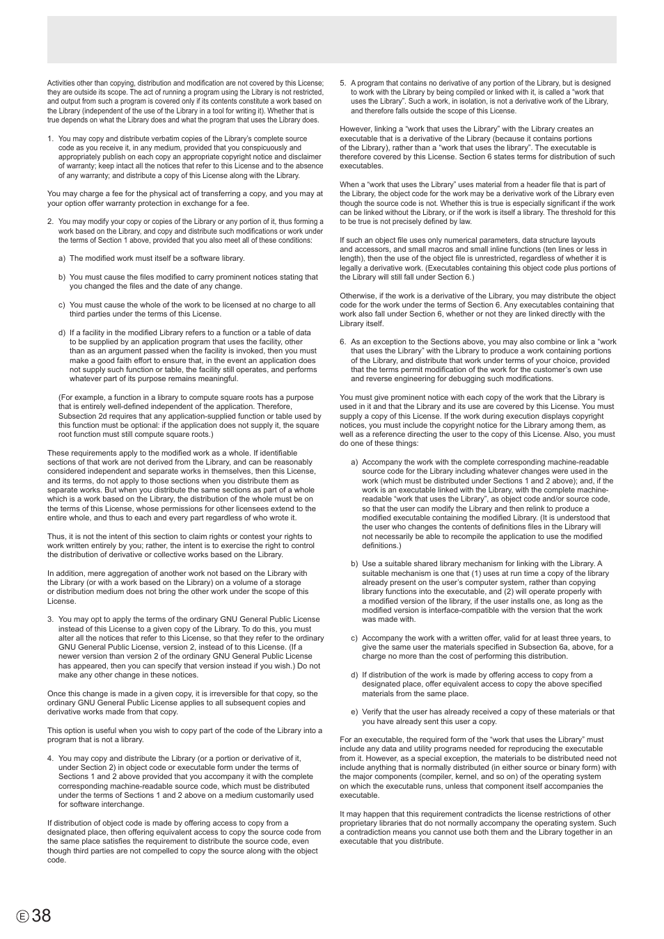 Sharp PN-60TW3 User Manual | Page 38 / 43