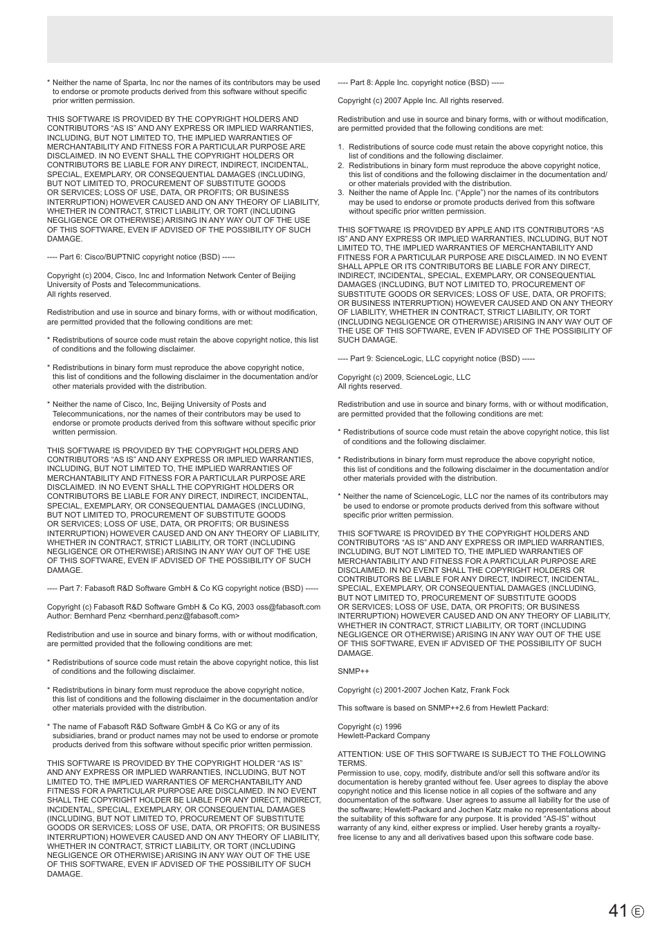 Sharp PN-60TW3 User Manual | Page 41 / 43