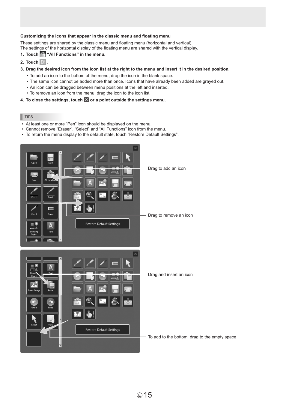 Sharp PN-60TW3 User Manual | Page 15 / 59