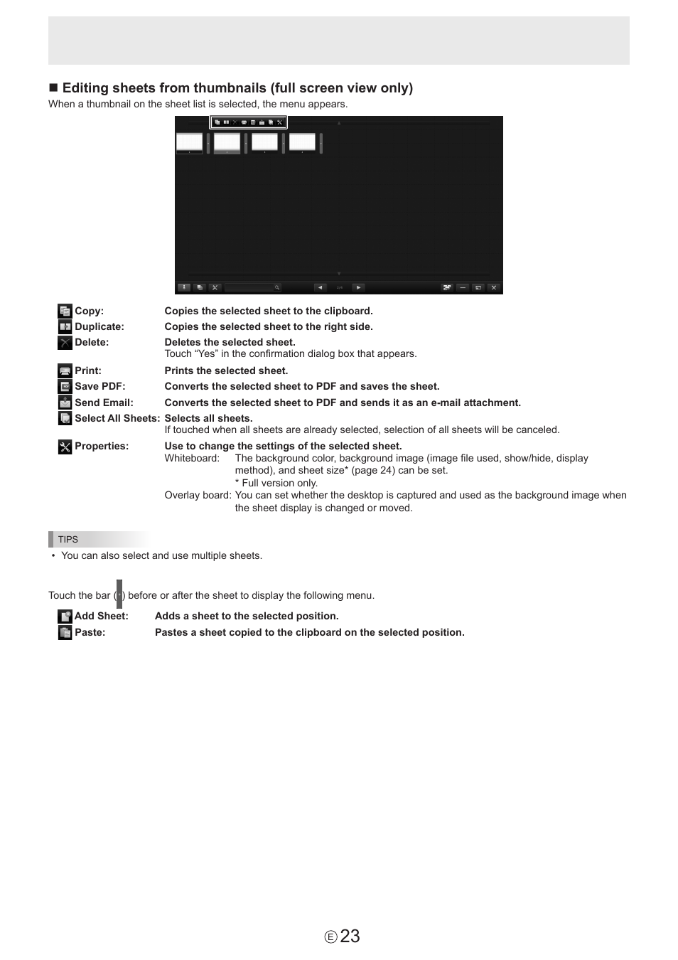 Sharp PN-60TW3 User Manual | Page 23 / 59