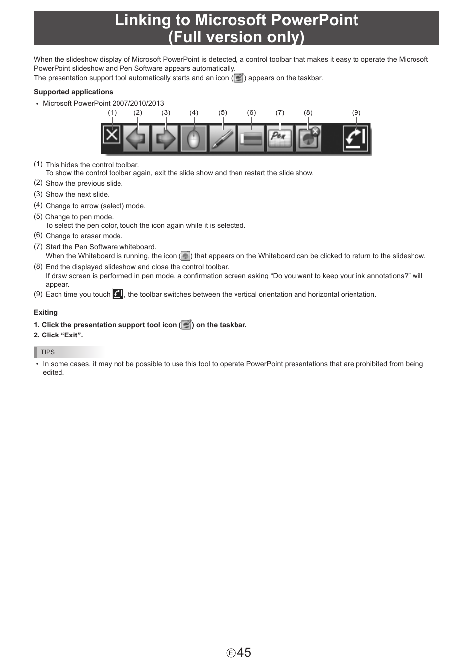 Sharp PN-60TW3 User Manual | Page 45 / 59