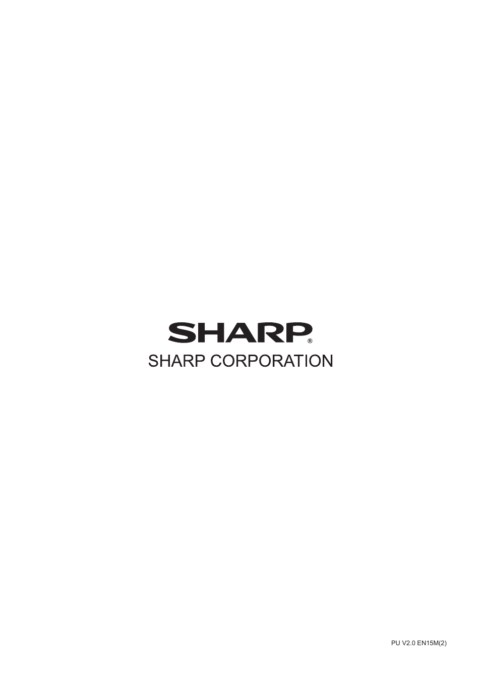 Sharp PN-60TW3 User Manual | Page 11 / 11