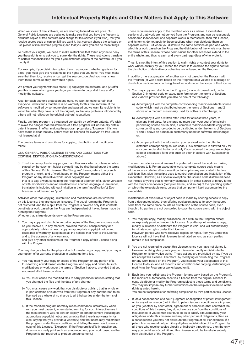 Sharp PN-H801 User Manual | Page 47 / 53