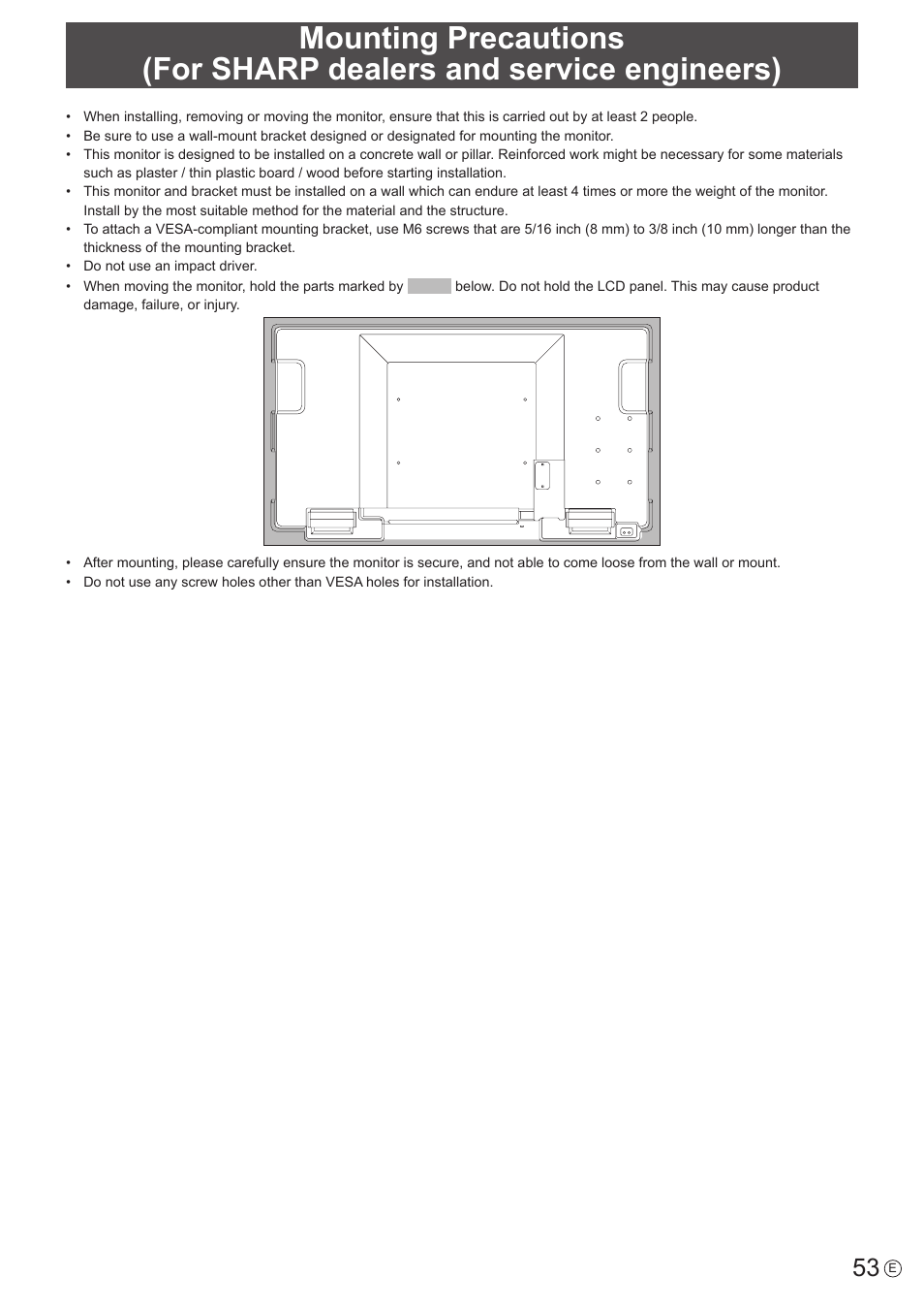 Sharp PN-U423 User Manual | Page 53 / 54