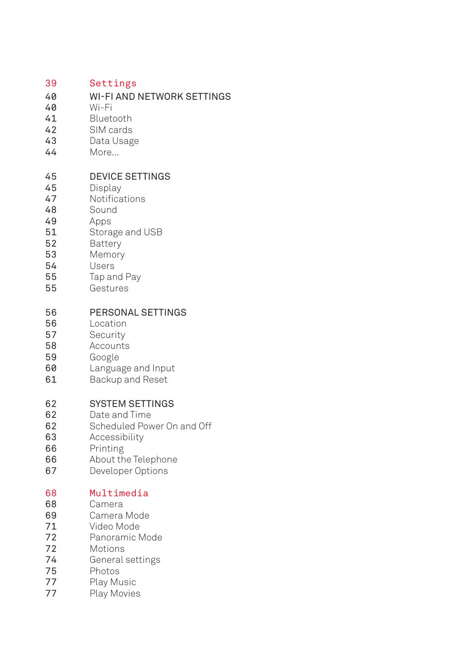 BQ Aquaris XPro User Manual | Page 5 / 93