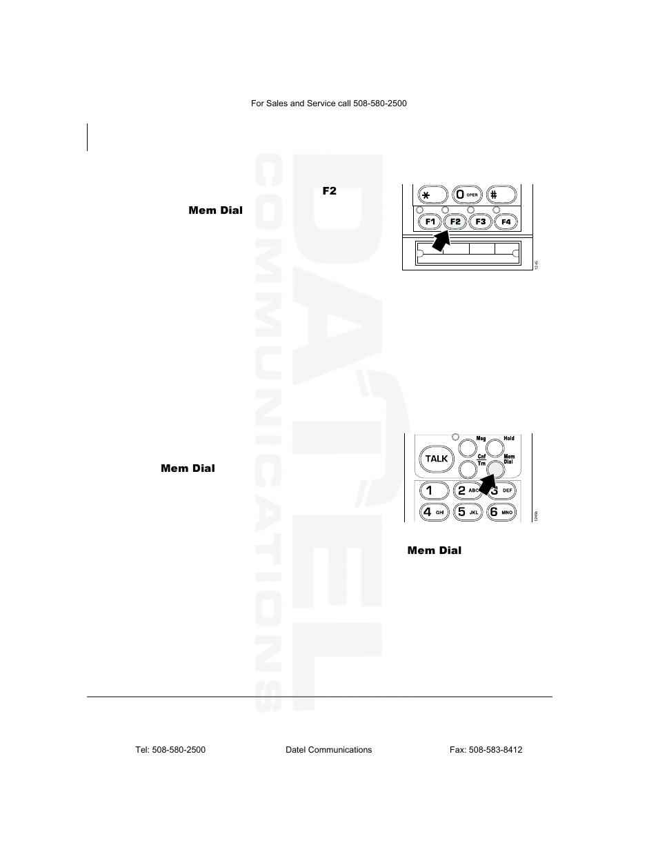 Chain dialing | Datel DKT2104-CT User Manual | Page 36 / 77