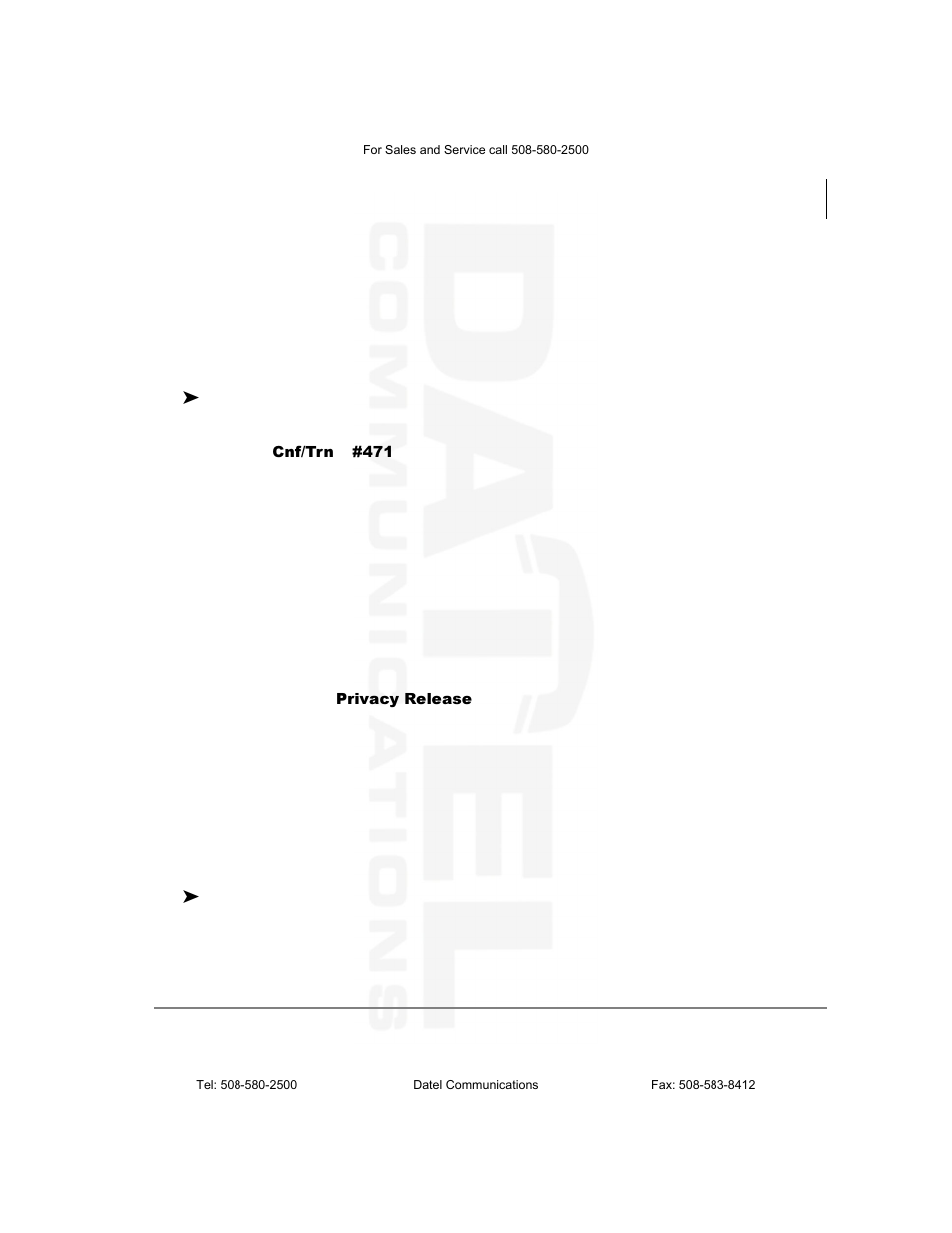 Class of service override, Privacy override, Paging | Class of service override privacy override | Datel DKT2104-CT User Manual | Page 59 / 77