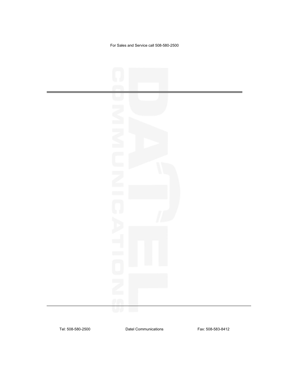 Index | Datel DKT2104-CT User Manual | Page 75 / 77