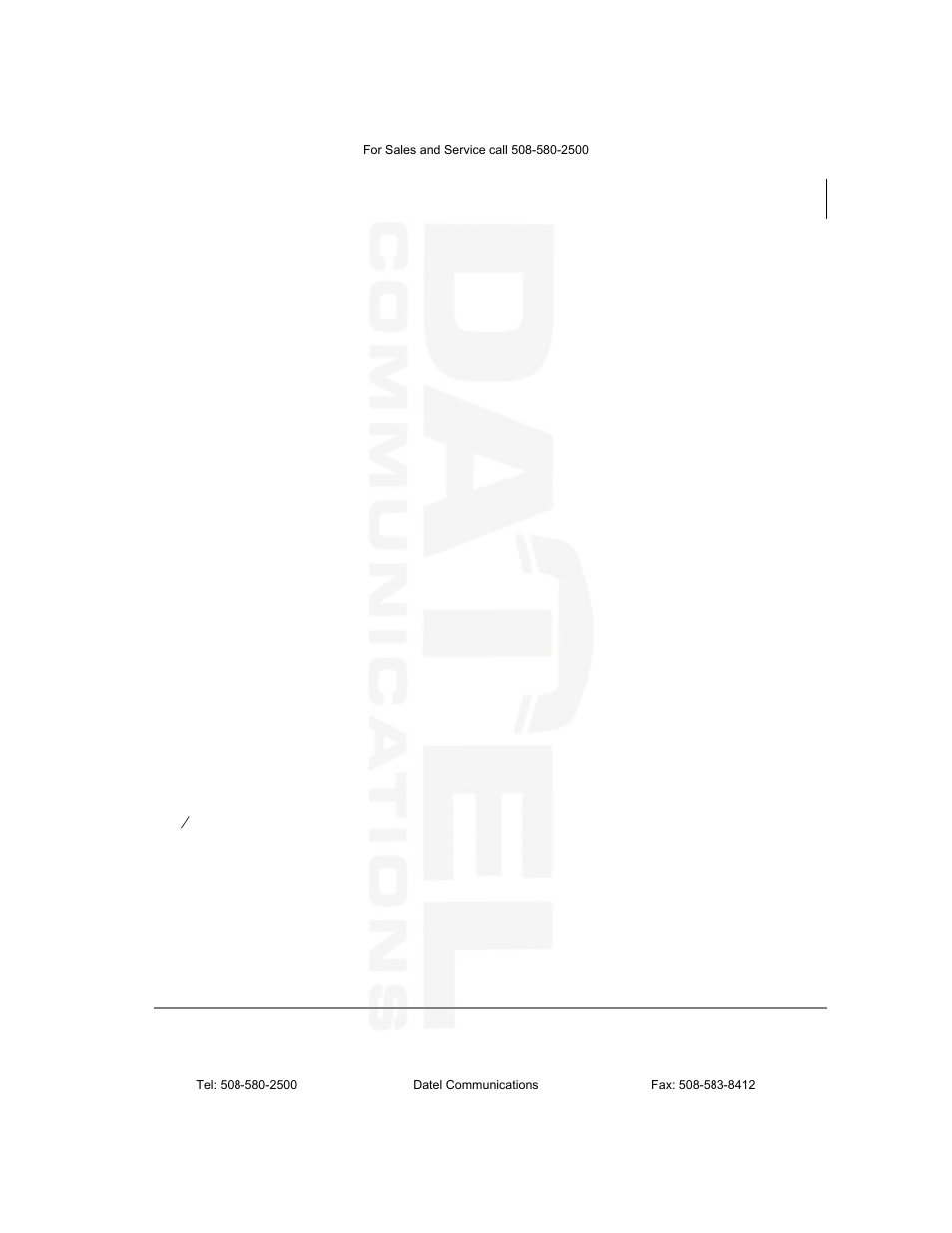 Datel DKT2104-CT User Manual | Page 77 / 77