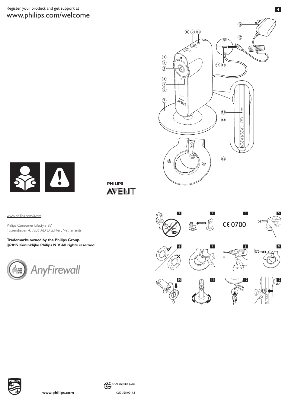 Philips SCD860/05 User Manual | 5 pages