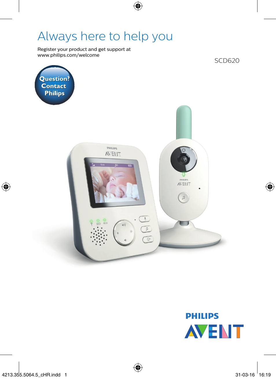 Philips AVENT SCD620/05 User Manual | 8 pages