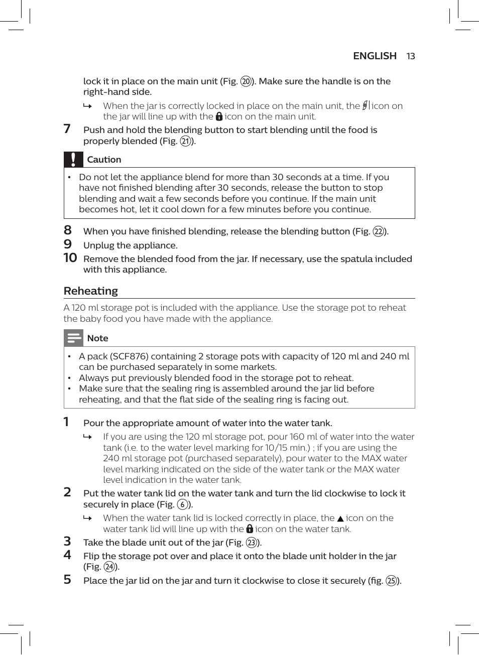 Philips AVENT SCF875/01 User Manual | Page 15 / 170