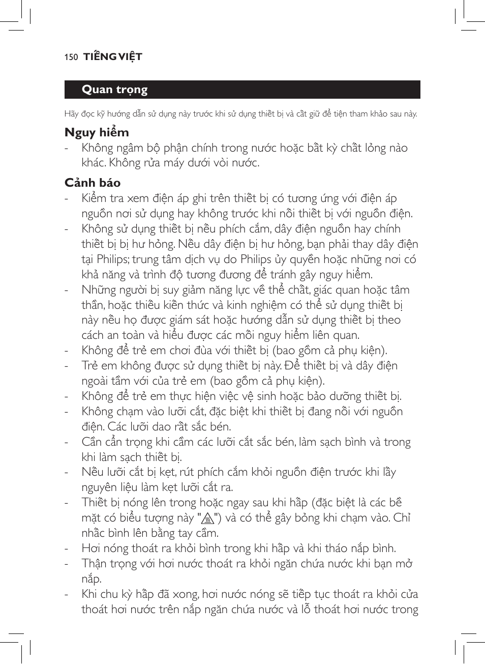 Philips AVENT SCF875/01 User Manual | Page 152 / 170