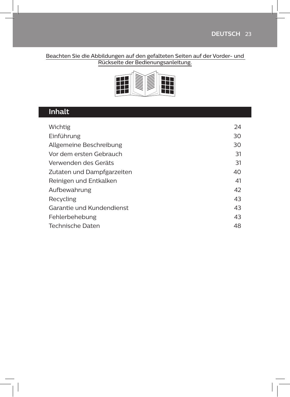 Inhalt | Philips AVENT SCF875/01 User Manual | Page 25 / 170