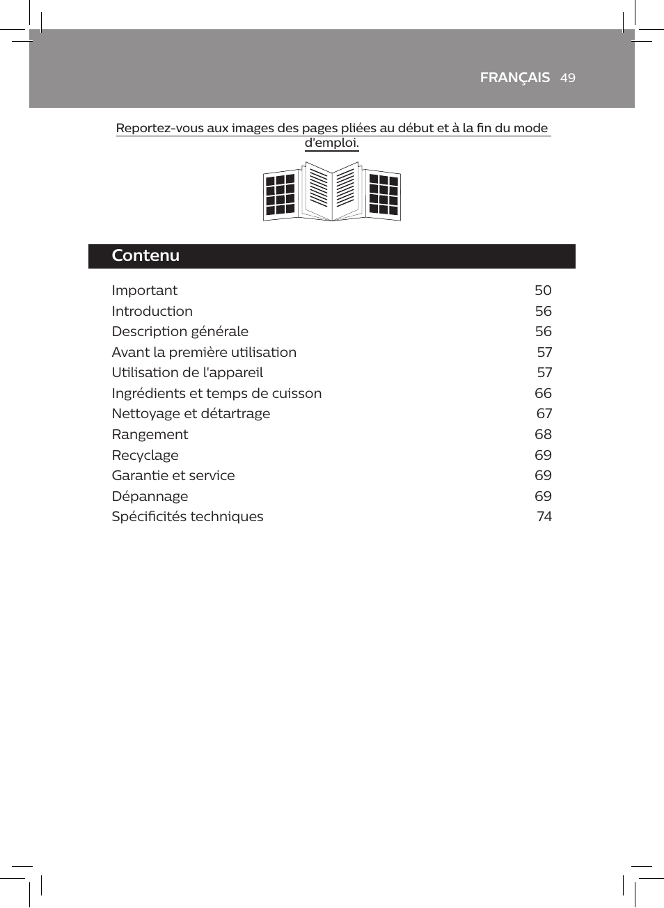 Contenu | Philips AVENT SCF875/01 User Manual | Page 51 / 170