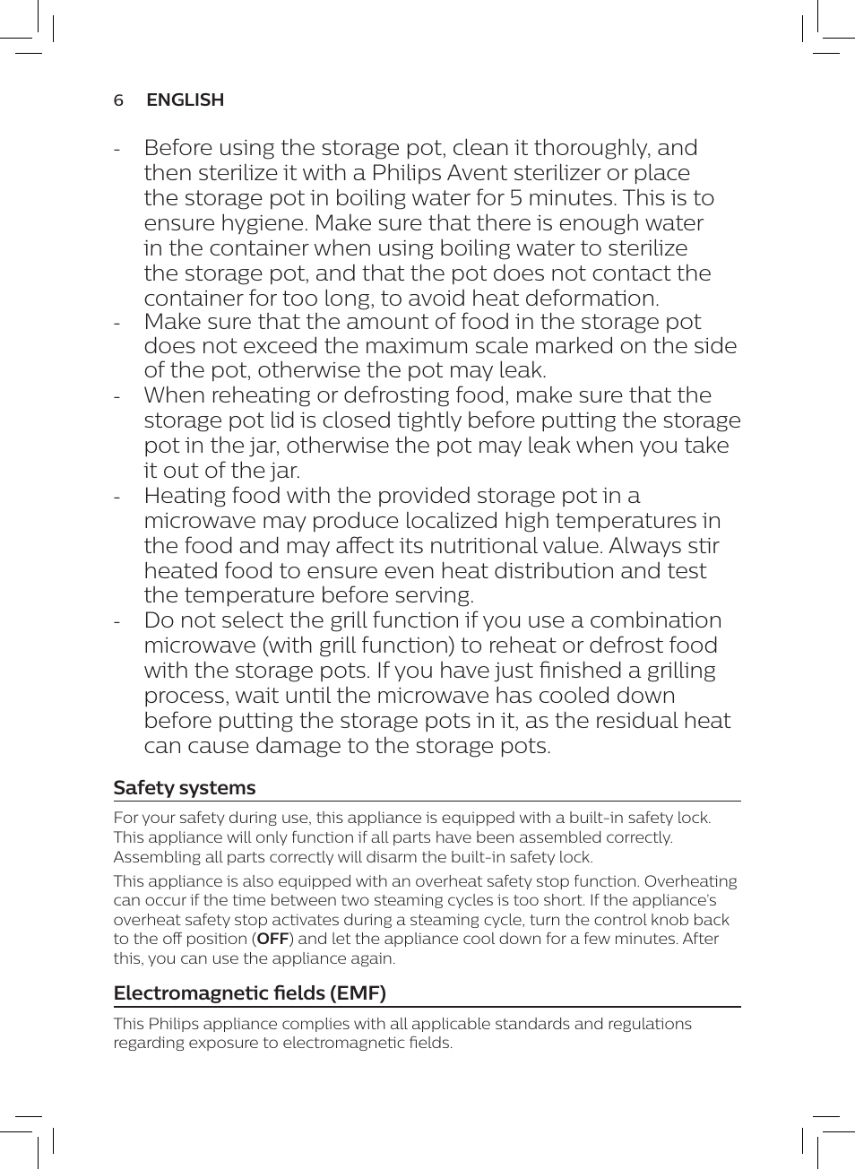 Philips AVENT SCF875/01 User Manual | Page 8 / 170