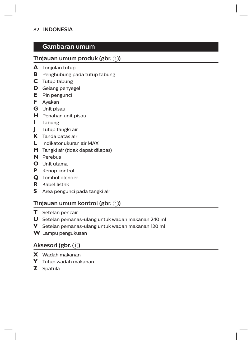 Gambaran umum | Philips AVENT SCF875/01 User Manual | Page 84 / 170