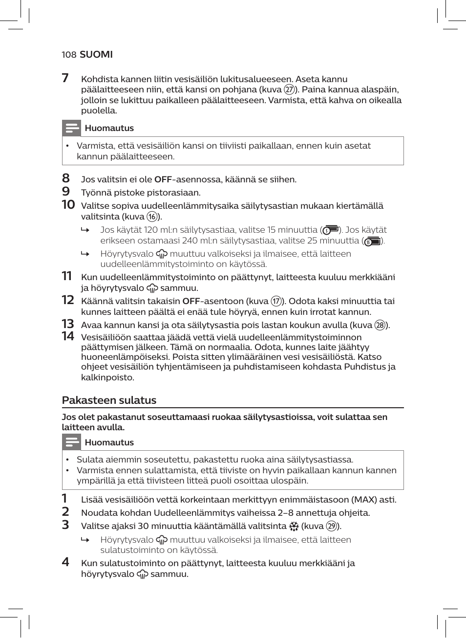 Philips AVENT SCF875/01 User Manual | Page 110 / 218