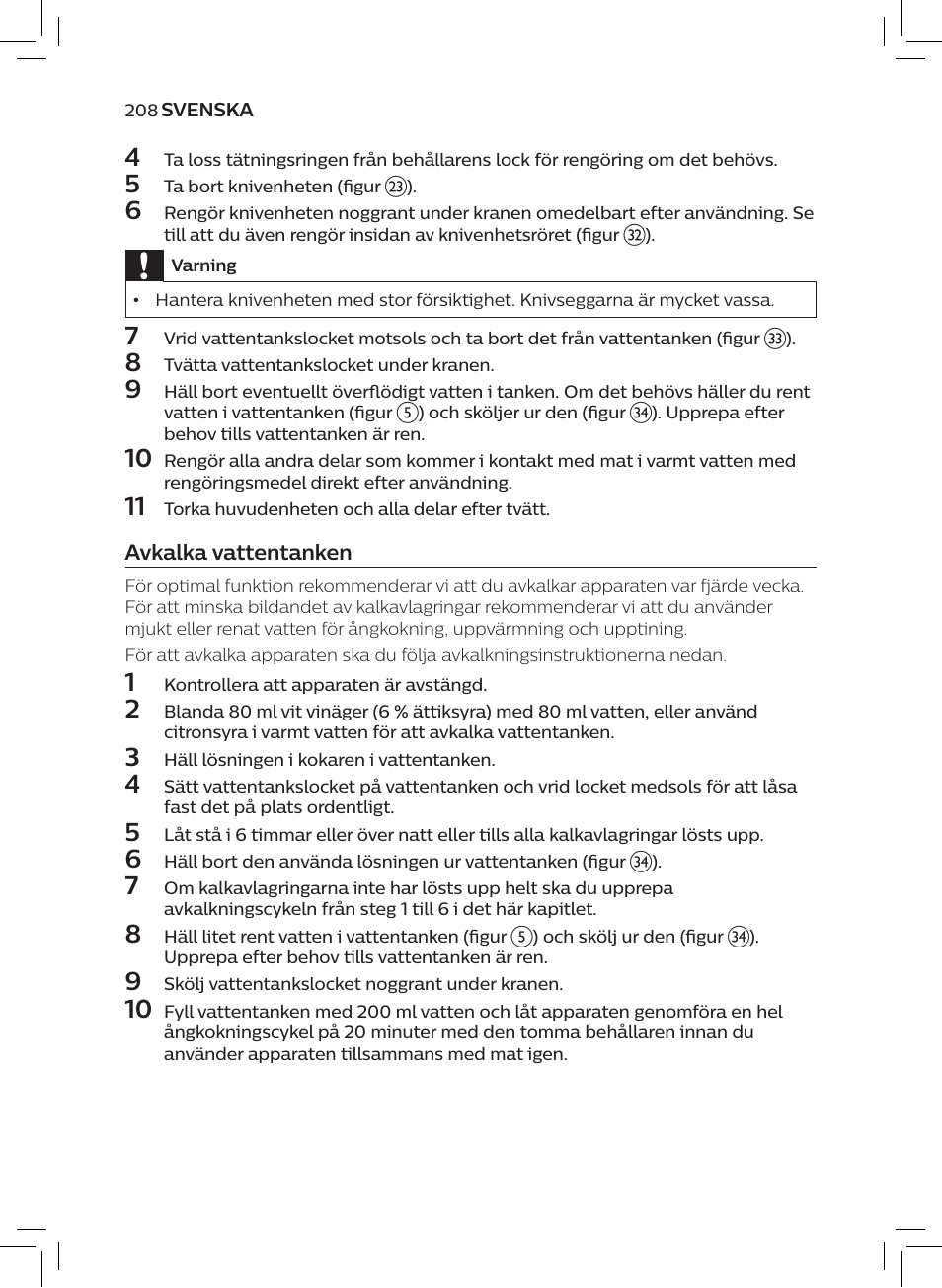 Philips AVENT SCF875/01 User Manual | Page 210 / 218