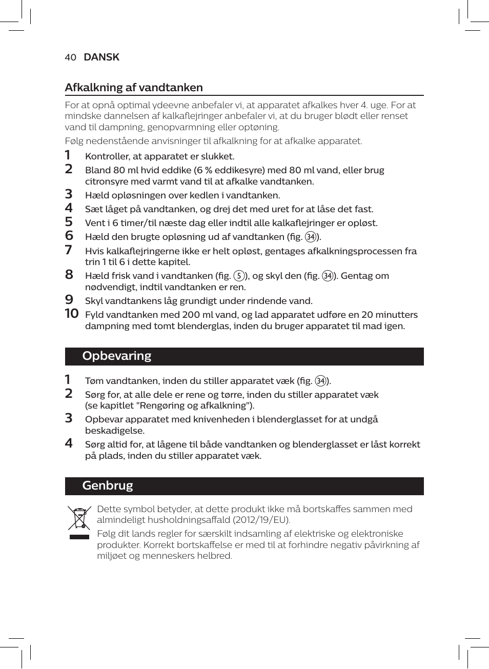 Philips AVENT SCF875/01 User Manual | Page 42 / 218