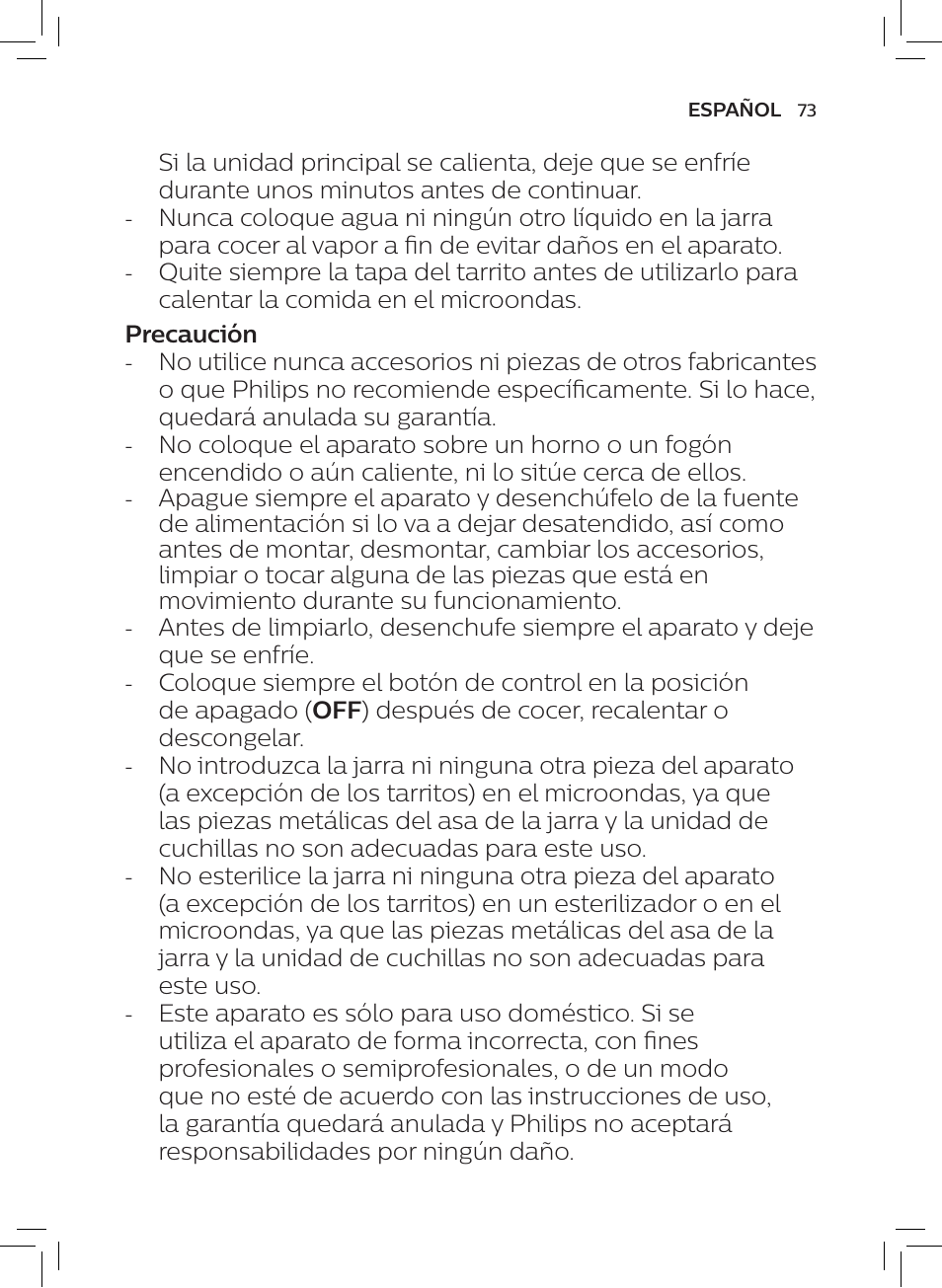 Philips AVENT SCF875/01 User Manual | Page 75 / 218