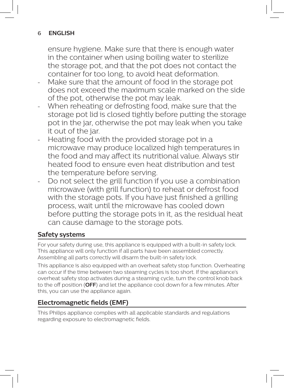 Philips AVENT SCF875/01 User Manual | Page 8 / 218