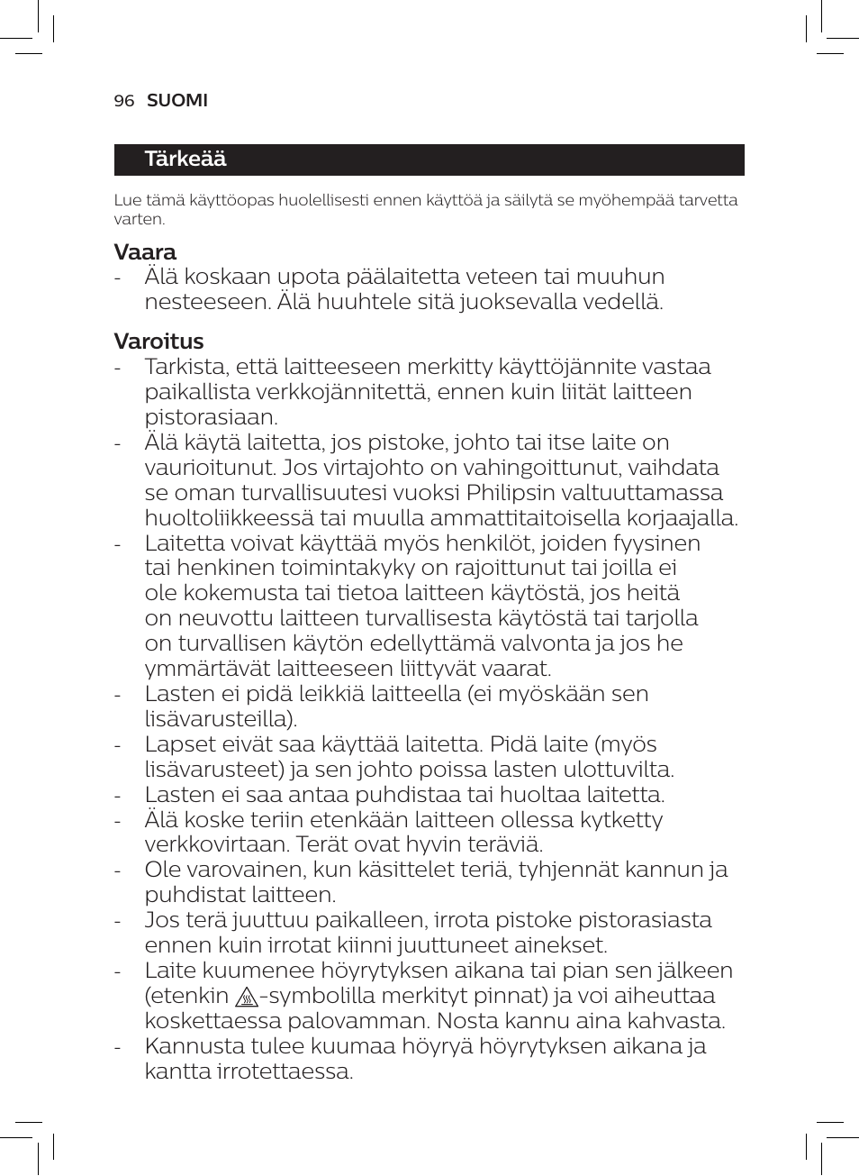 Philips AVENT SCF875/01 User Manual | Page 98 / 218
