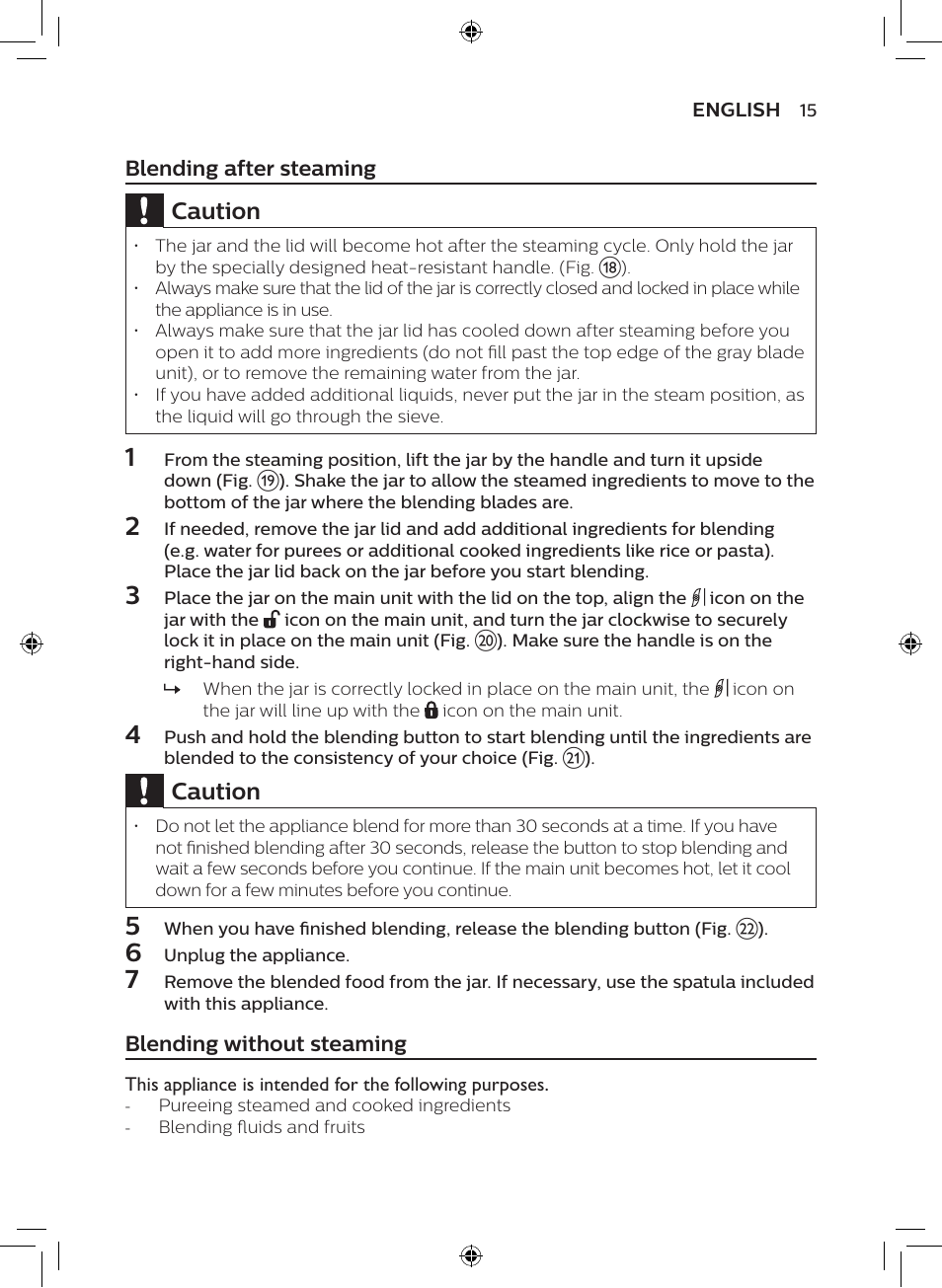 Caution | Philips AVENT SCF875/01 User Manual | Page 13 / 50