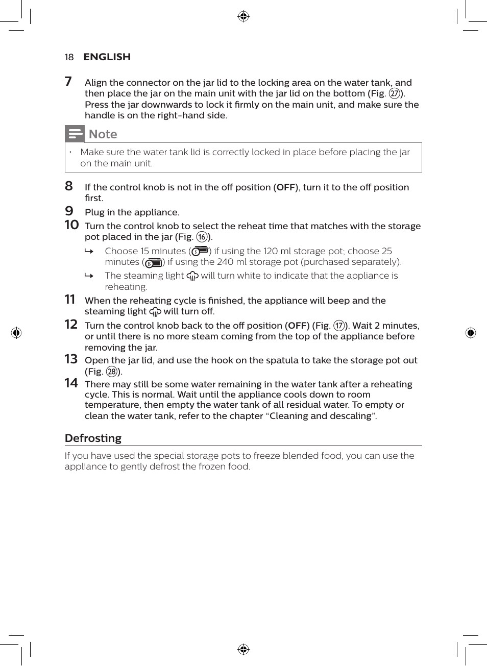 Philips AVENT SCF875/01 User Manual | Page 16 / 50