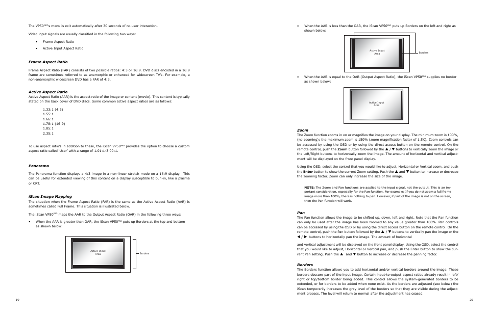 Page 25 | DVDO VP50 User Manual | Page 14 / 26