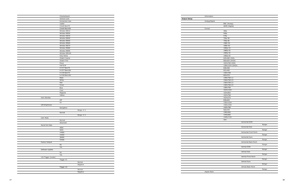 DVDO VP50 User Manual | Page 23 / 26