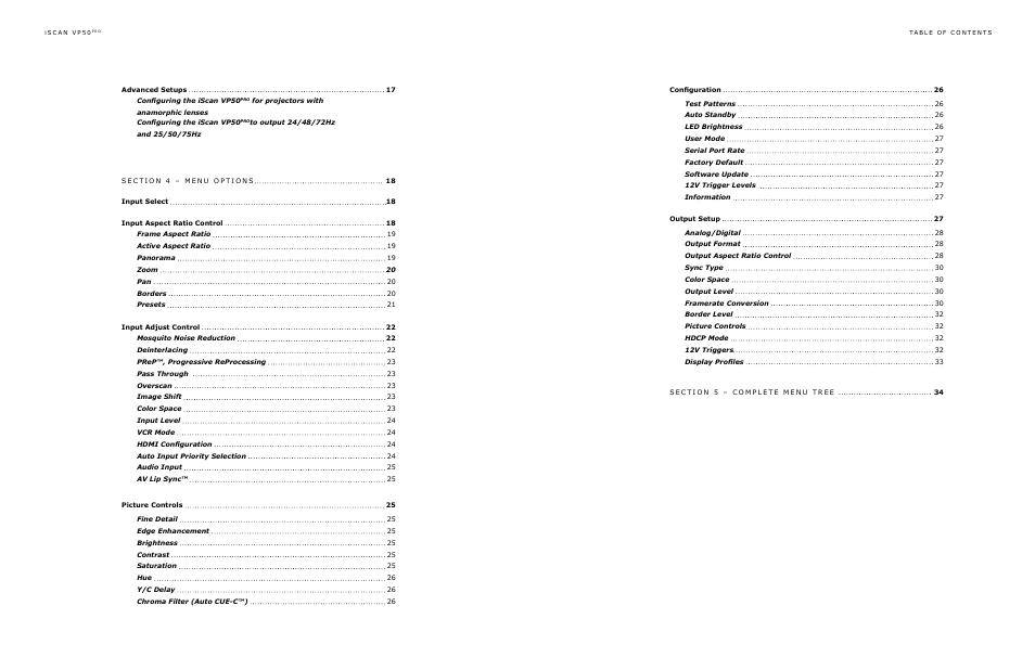 DVDO VP50 User Manual | Page 4 / 26