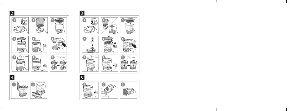 Arabic | Philips AVENT SCF922 User Manual | Page 2 / 70