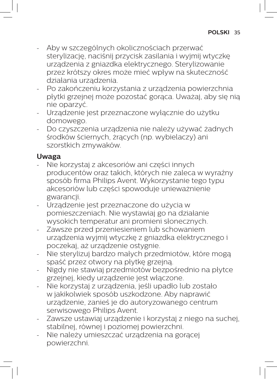 Philips AVENT SCF922 User Manual | Page 33 / 70