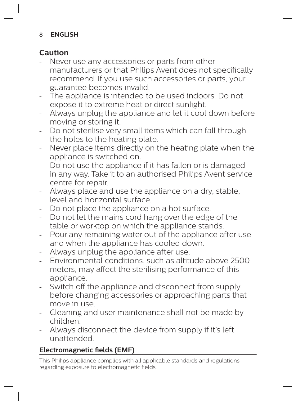 Philips AVENT SCF922 User Manual | Page 6 / 70