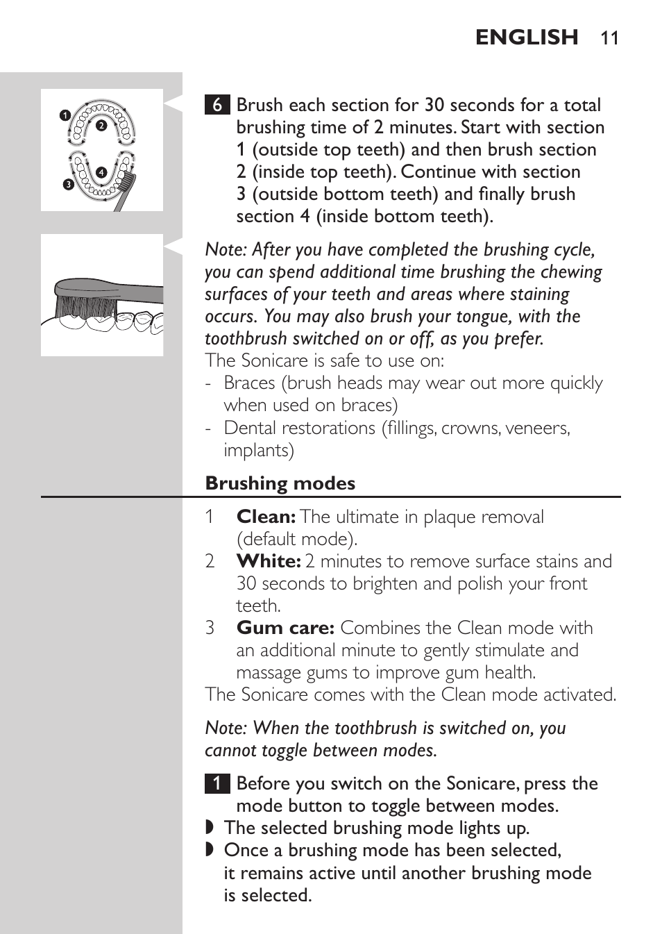 Philips HX9172/10 User Manual | Page 11 / 92