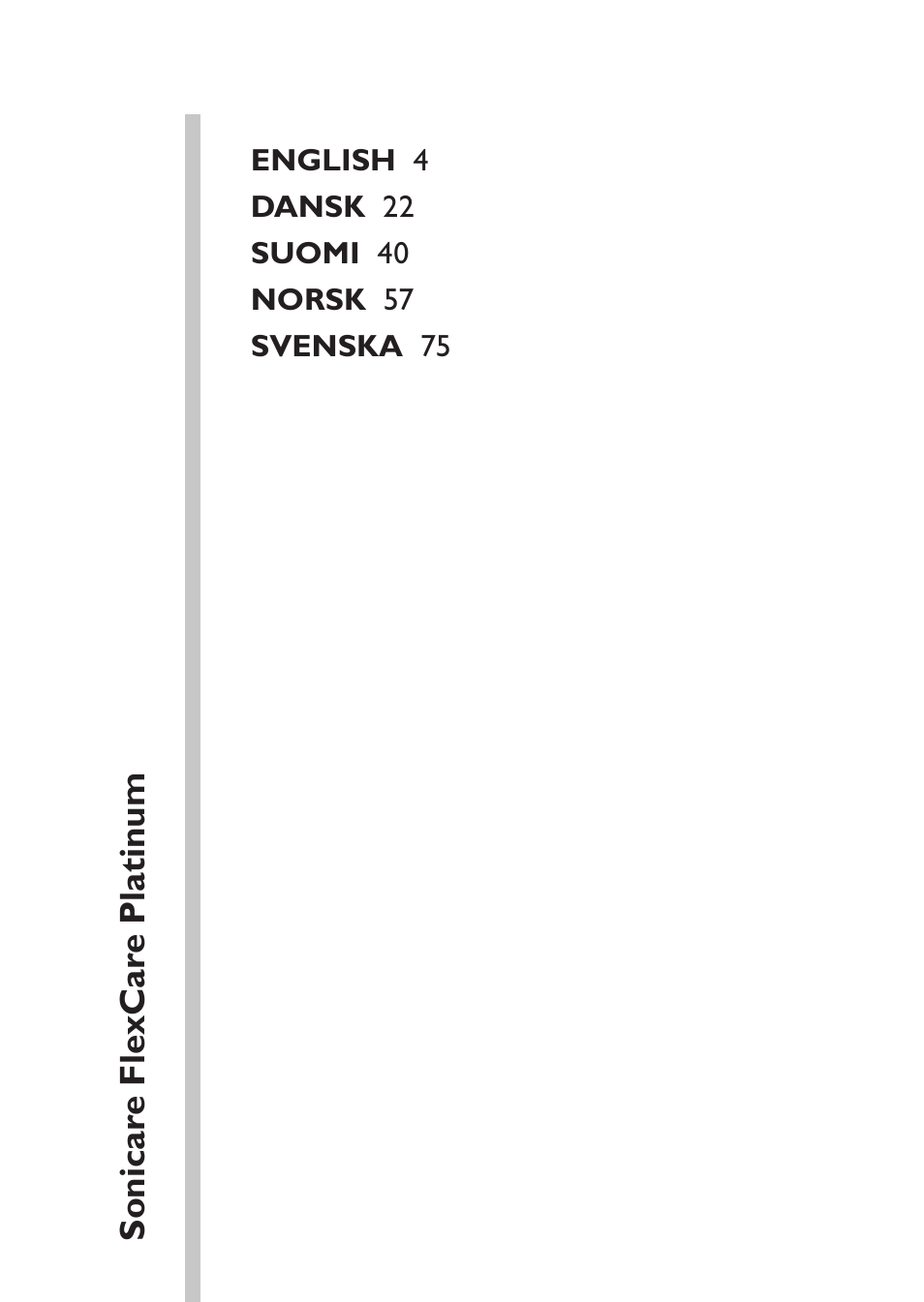 Table of content | Philips HX9172/10 User Manual | Page 3 / 92
