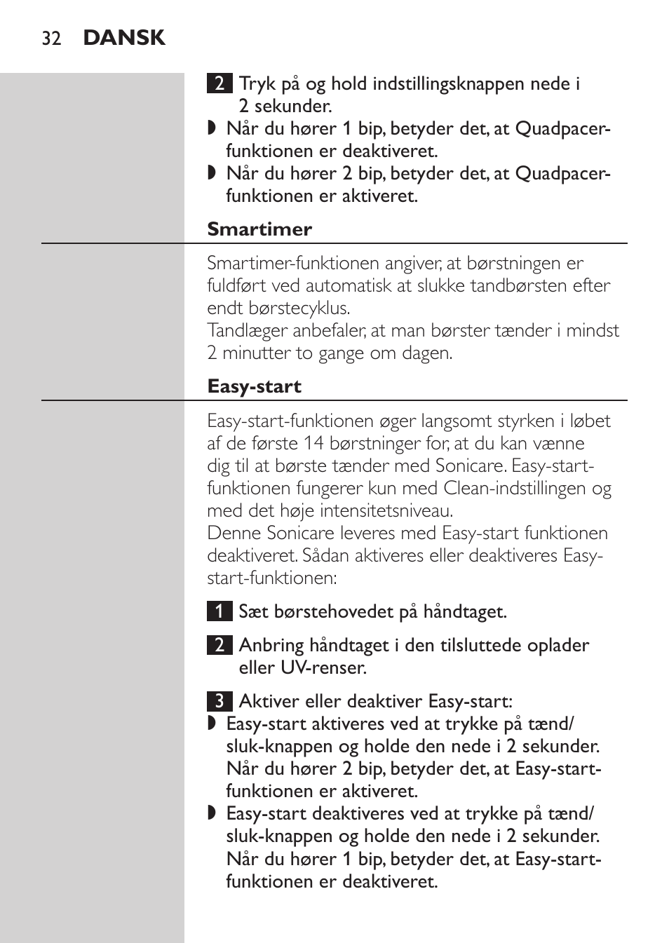 Philips HX9172/10 User Manual | Page 32 / 92