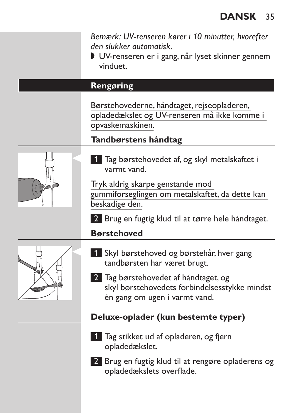 Philips HX9172/10 User Manual | Page 35 / 92