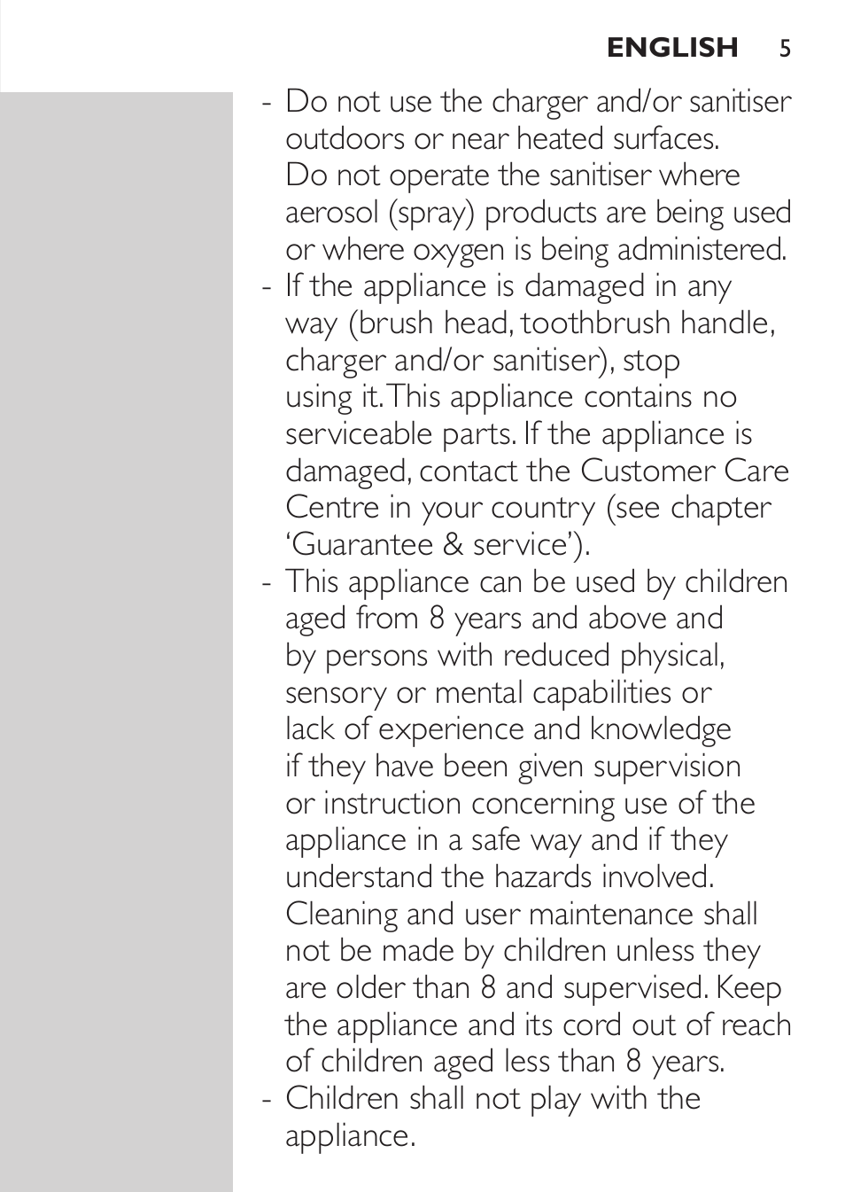 Philips HX9172/10 User Manual | Page 5 / 92