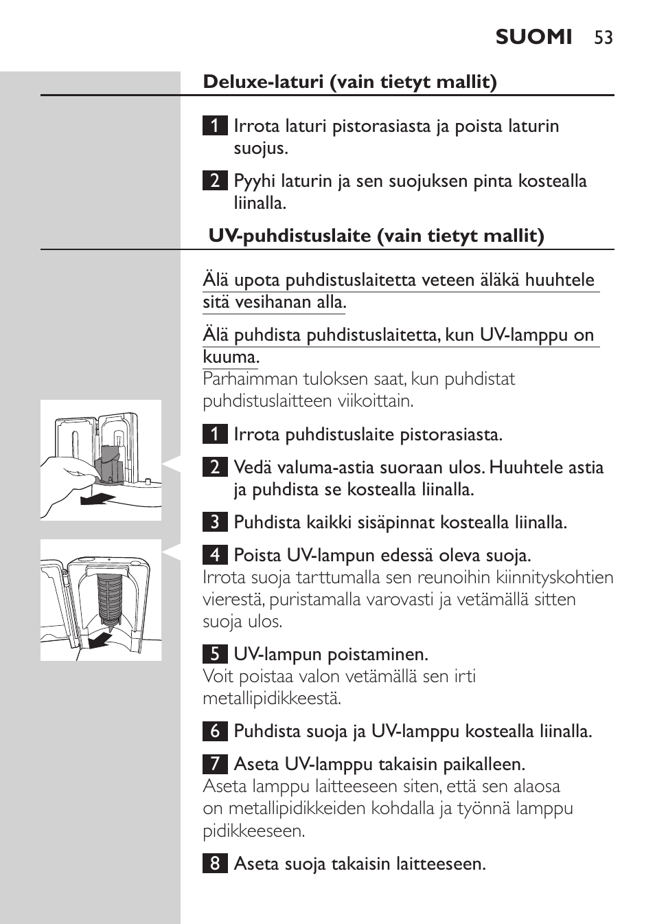 Philips HX9172/10 User Manual | Page 53 / 92