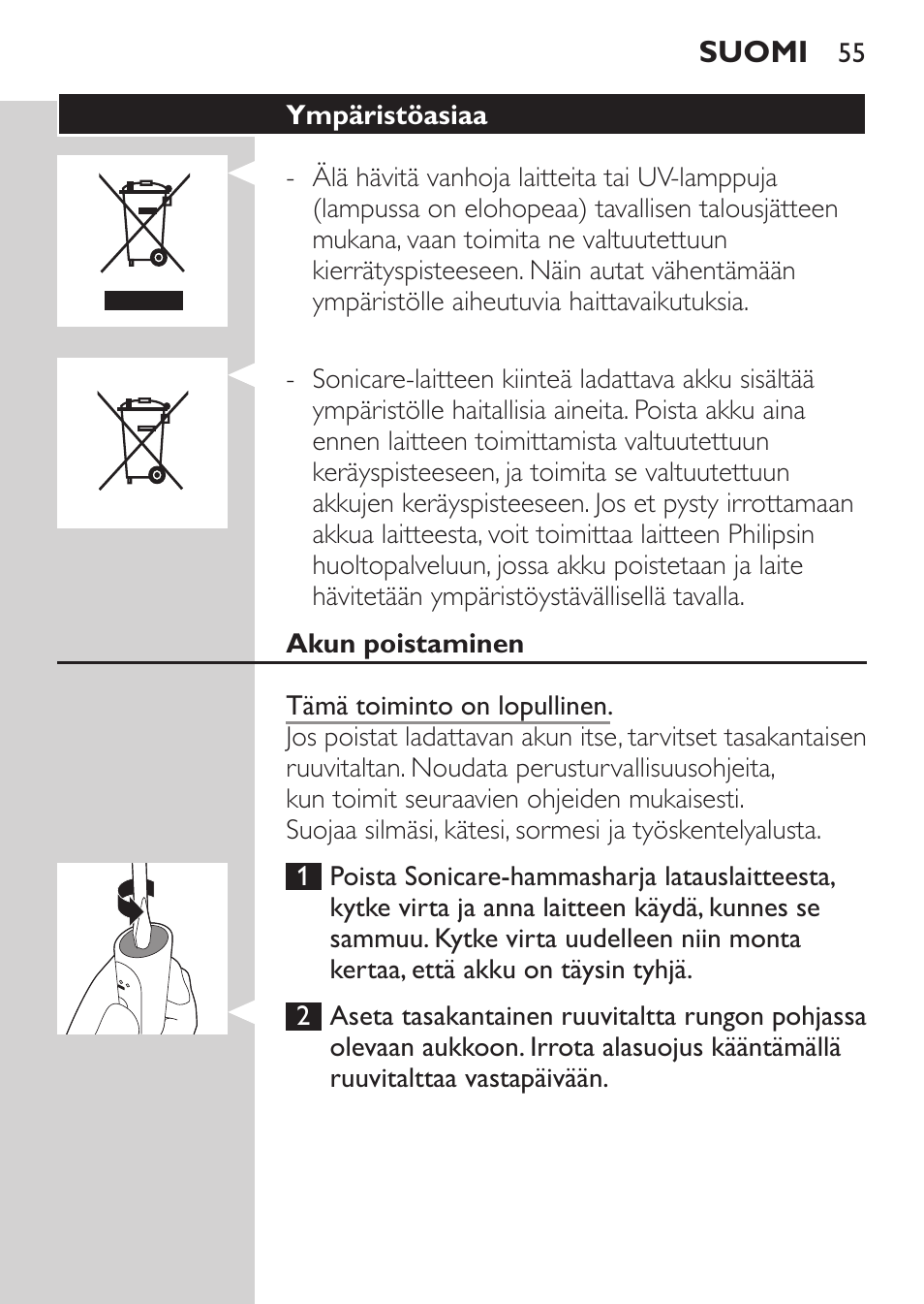 Philips HX9172/10 User Manual | Page 55 / 92