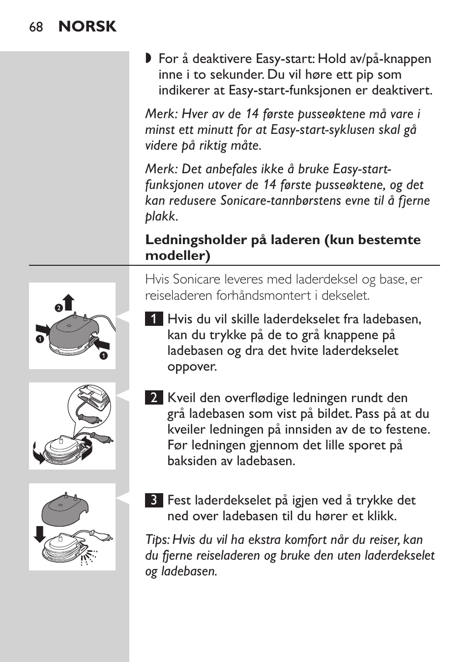 Philips HX9172/10 User Manual | Page 68 / 92