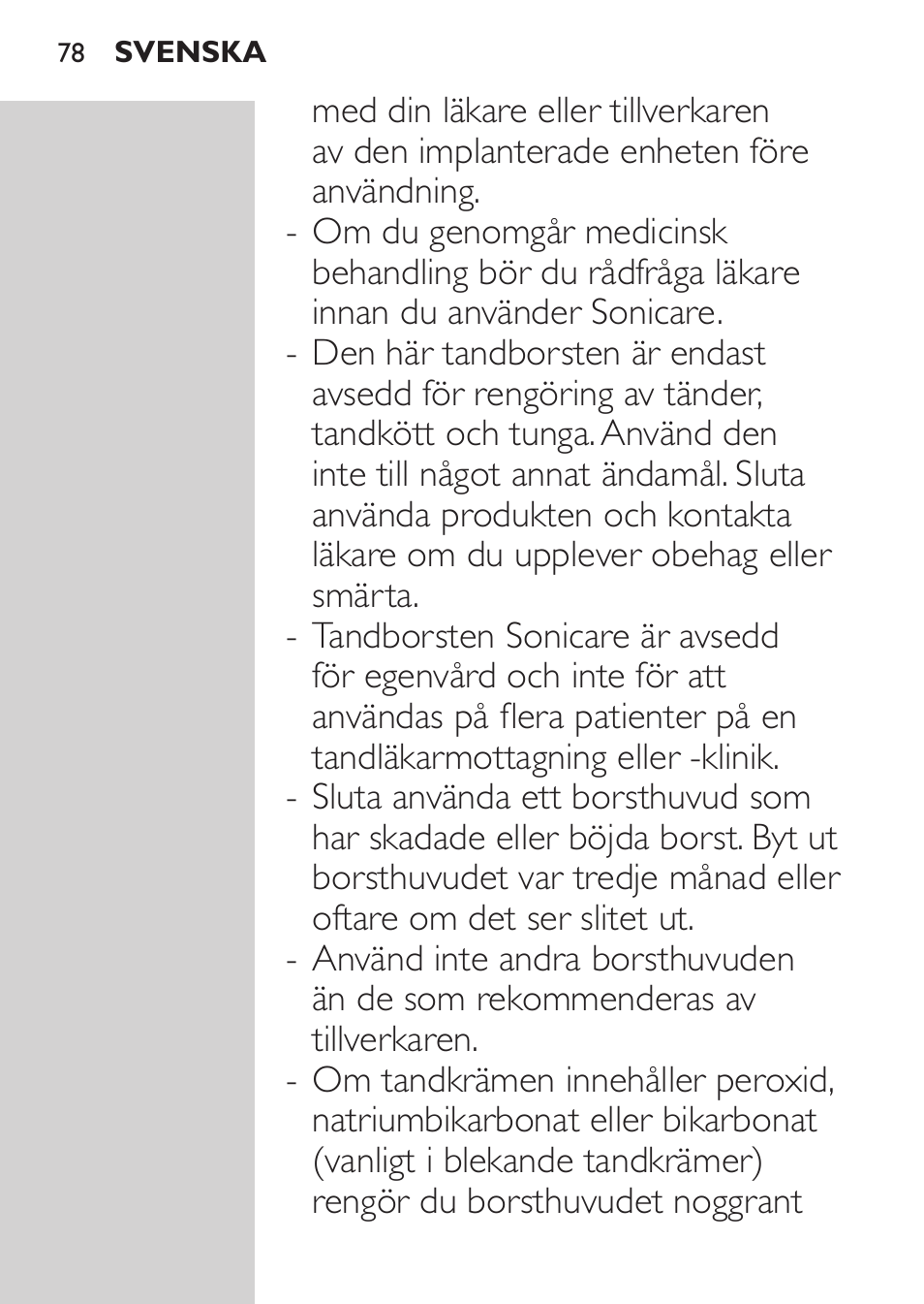 Philips HX9172/10 User Manual | Page 78 / 92