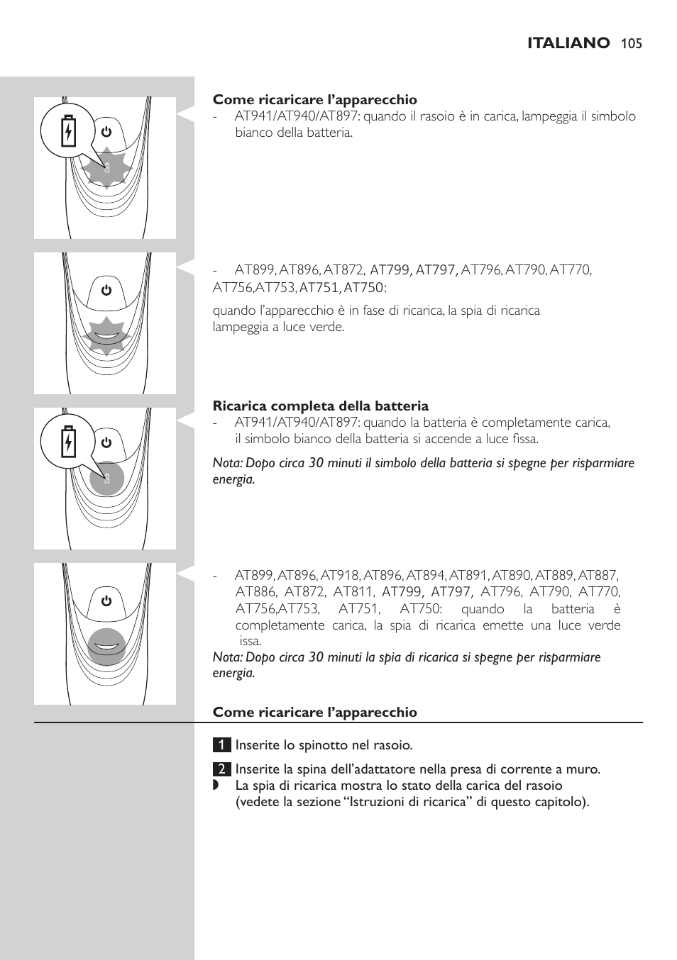 Philips AT899/06 User Manual | Page 105 / 186