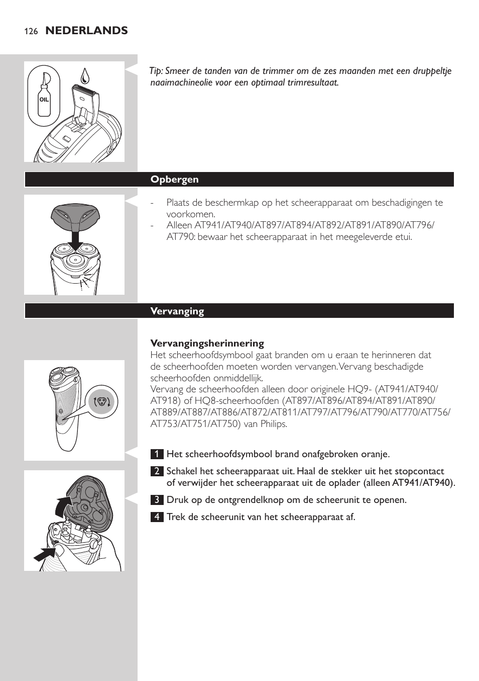 Philips AT899/06 User Manual | Page 126 / 186