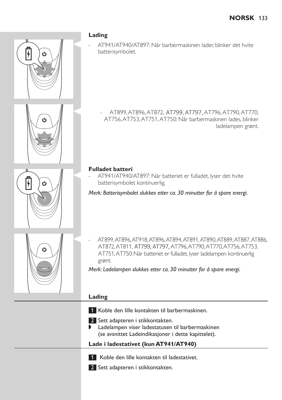 Philips AT899/06 User Manual | Page 133 / 186