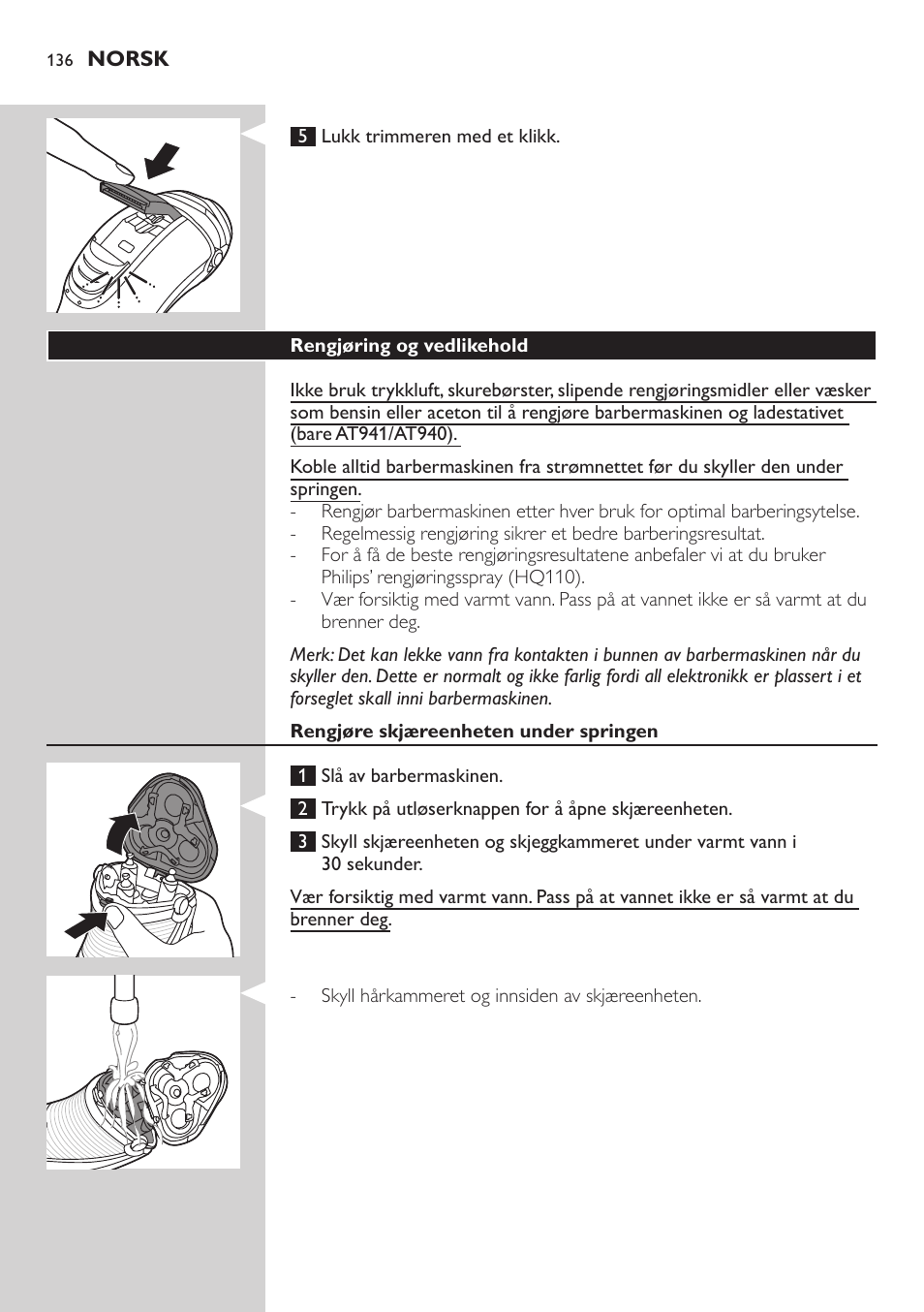 Philips AT899/06 User Manual | Page 136 / 186