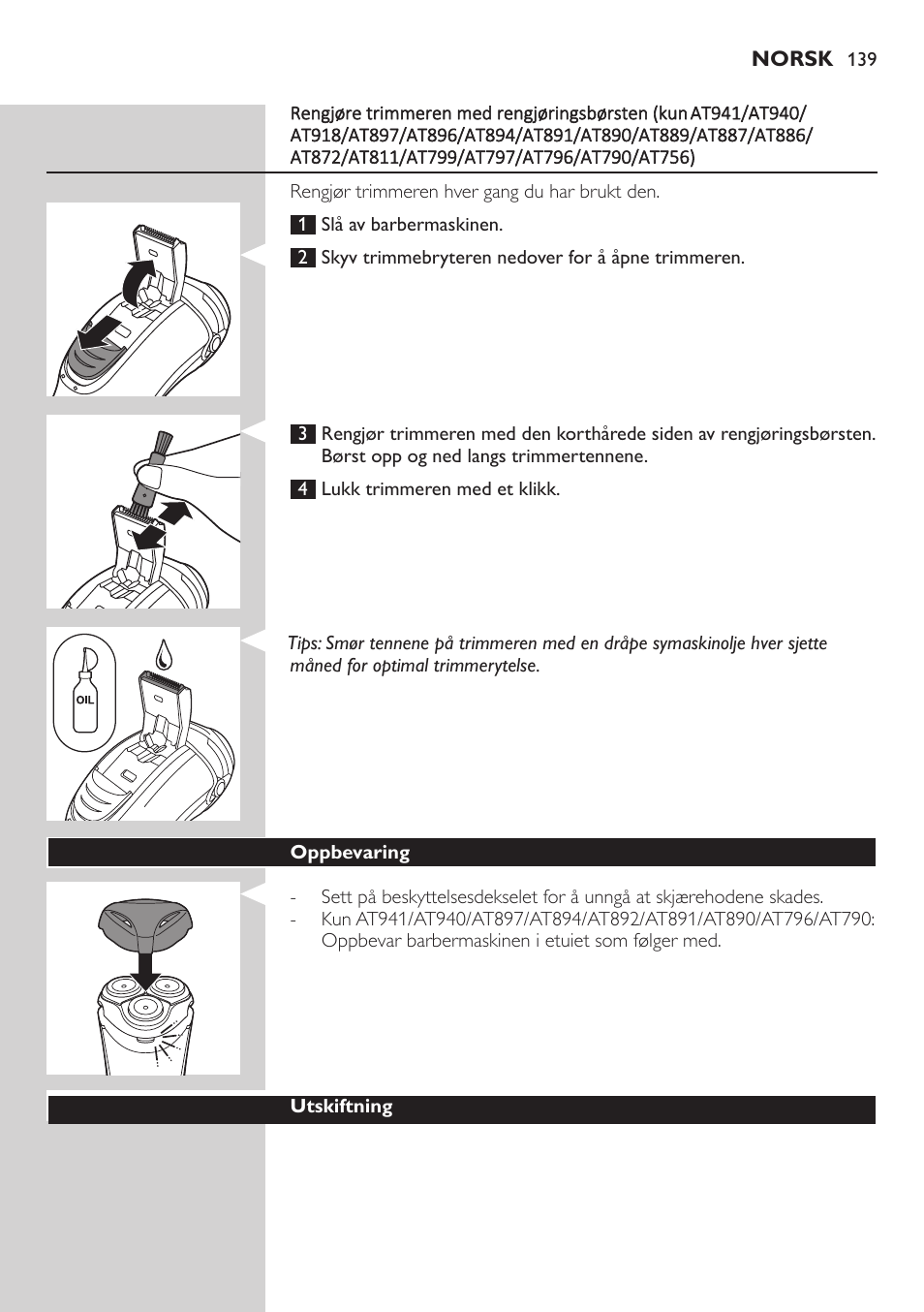 Philips AT899/06 User Manual | Page 139 / 186