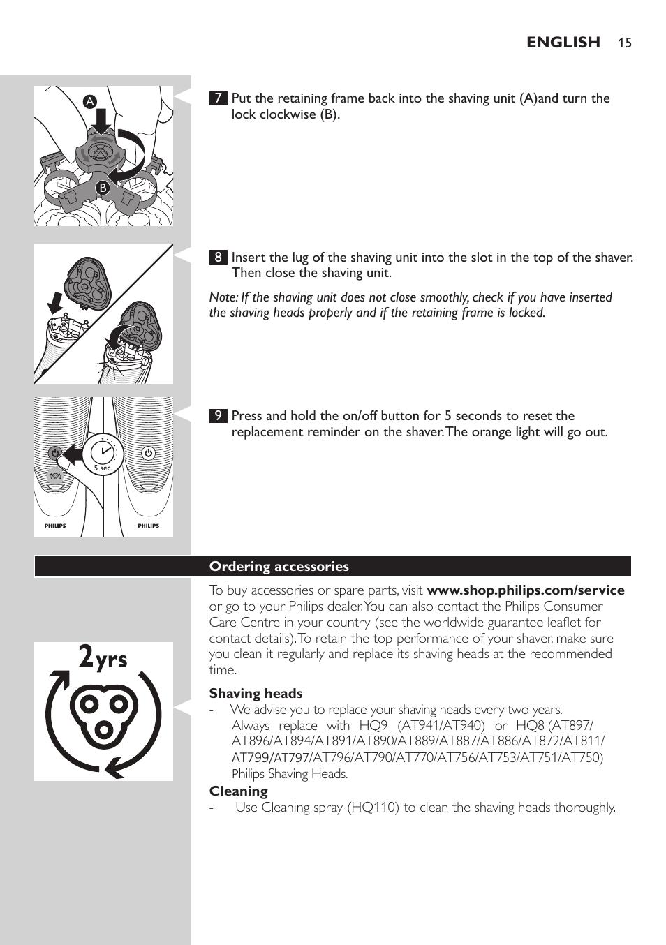 Philips AT899/06 User Manual | Page 15 / 186